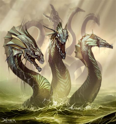 greek monster nine heads|Hydra: Mythical Creature Overview